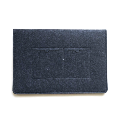 14'' Wool Felt iPad Pouch 06