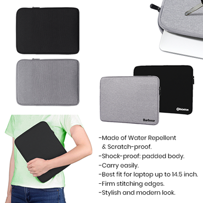 15'' GO Polyester Laptop Sleeve 11