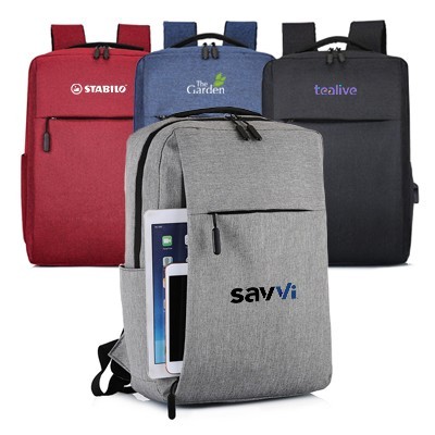 15.6'' KYLE Laptop Backpack with USB Port 01