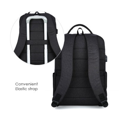 15.6'' UNI Water Repellent Laptop Backpack 08