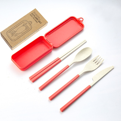 4-in-1 Colour Eco-Cutlery Set 04