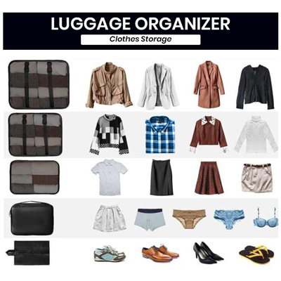 5-In-1 Polyester Travel Organizer Set 06