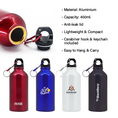 Aluminium Sports Bottle - 400ml 13
