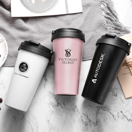 AUTUMN Stainless Steel Coffee Mug - 500ml 05