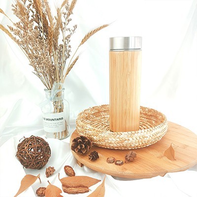 Bamboo Premium Stainless Steel Thermos - 500ml 04
