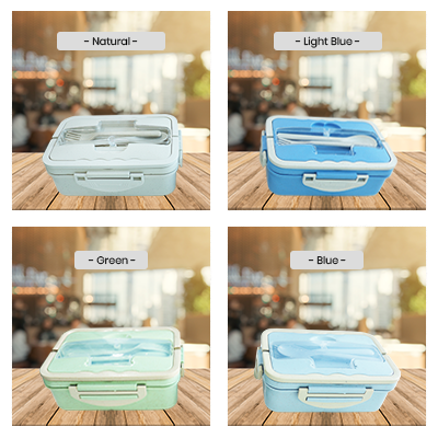 Bento Eco-Wheat Lunch Box - 1L 11