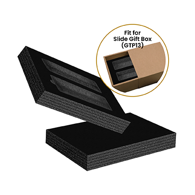 Black Velvet EPE Foam for Slide Gift Box 01