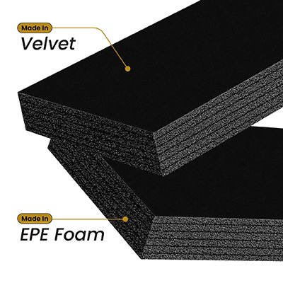Black Velvet EPE Foam for Slide Gift Box 04