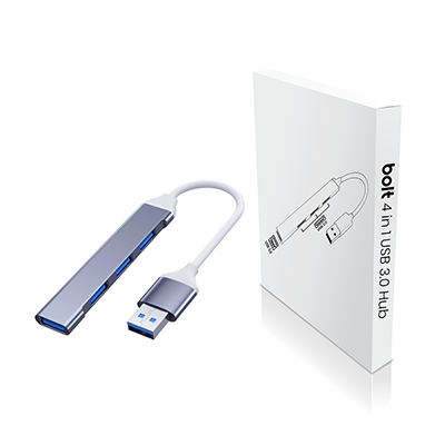 BOLT 4-in-1 USB 3.0 Hub 07