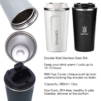 BREW SS Double Wall Tumbler - 380ml 14