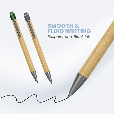 BUMBLE Eco Paper Press Action Ball Pen 05