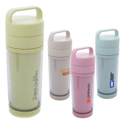 Wheat Eco Double Wall Tumbler - 420ml 01