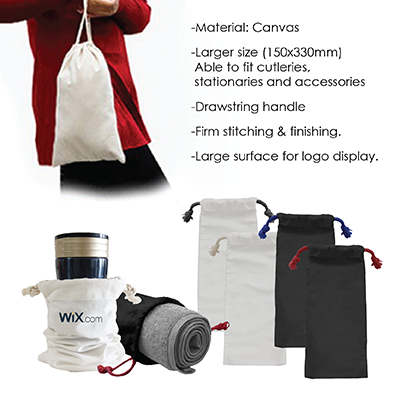 Canvas Drawstring Towel Bottle Pouch-L 8oz (330x150) 10