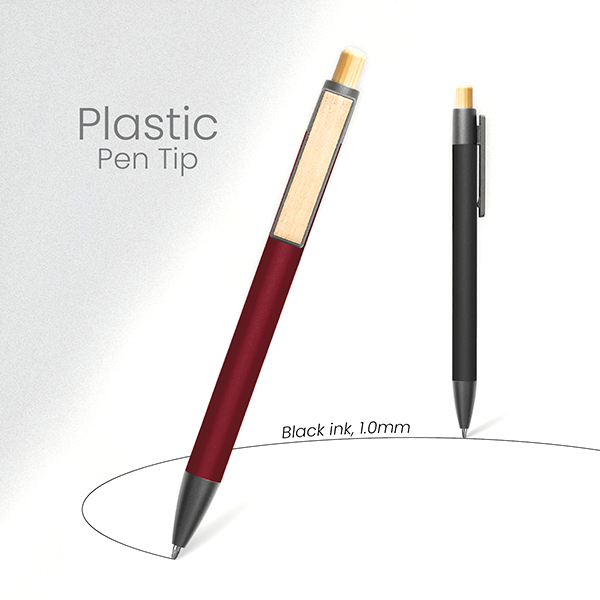 CLIPP Press Action Aluminum Ball Pen 05