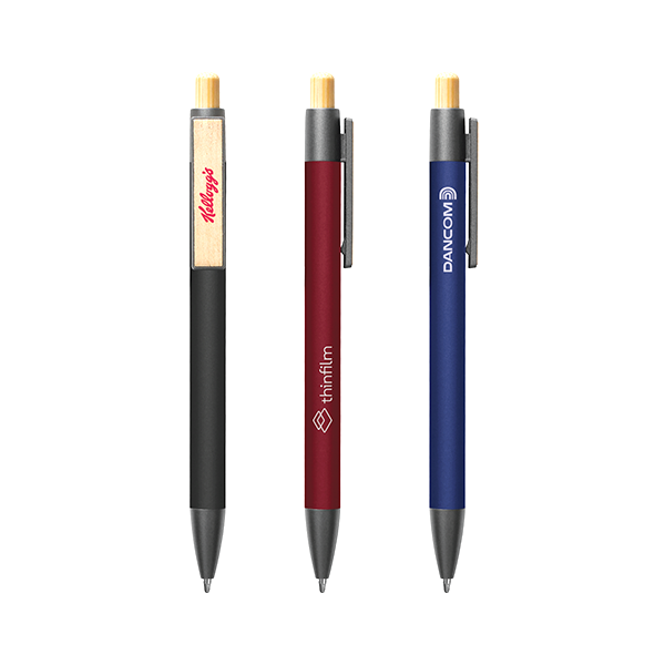 CLIPP Press Action Aluminum Ball Pen 01