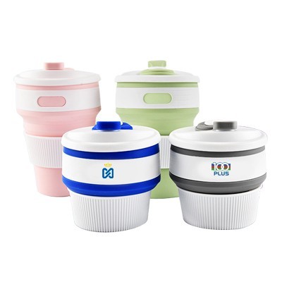 Collapsible Silicone Travel Cup - 350ml 11
