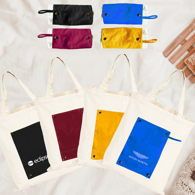 COLOR Foldable Canvas Bag - 8oz 03