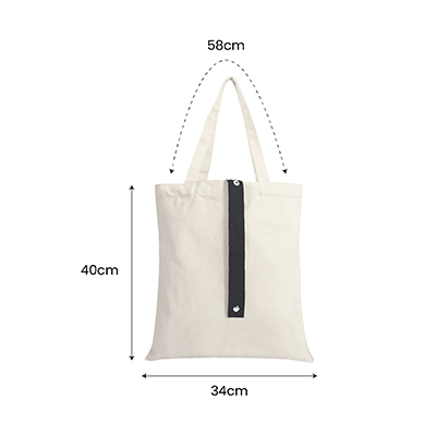COLOR Strap Foldable Canvas Bag – 8oz (340×400) 09