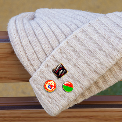 Custom Made Epoxy Collar Pin 05