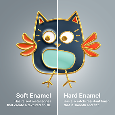 Custom Made Soft Enamel Collar Pin 05