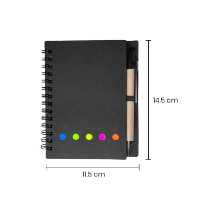 DOTT Eco-Notebook with Pen 08