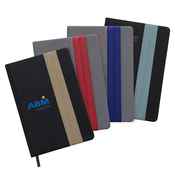 DOUBLE PU Hard Case A5 Notebook with Compartment 01