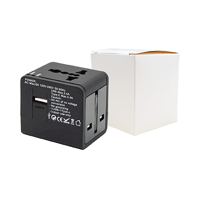 EASY Travel Adapter 1 USB + 1 Type-C Charger 10