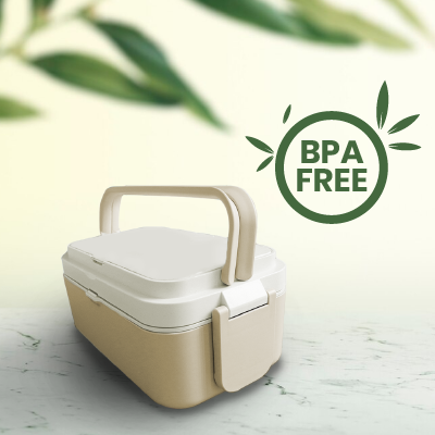 ECO Bamboo 2 Tier Lunch Box - 1200ml 07