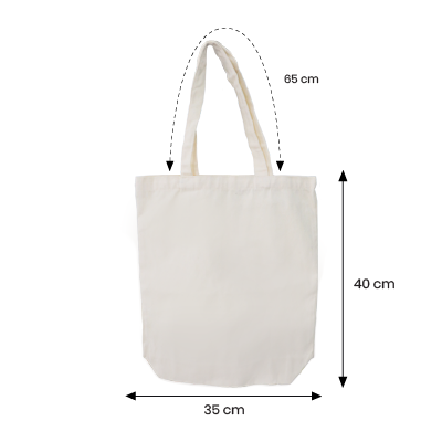 EZ Natural Canvas Bag - 6oz (400x350x100) 09
