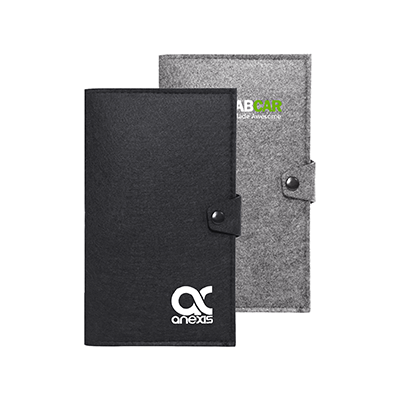 Felt Passport Multi-purpose Pouch with Pen Loop 01