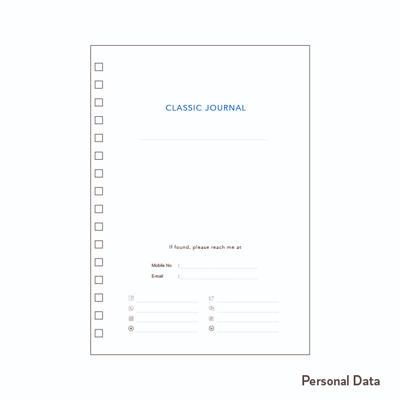 Crown Thermo PU Classic Journal 07