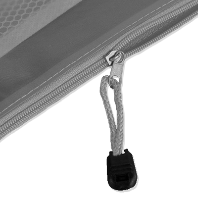 Frosted PVC Organizer with Net Divider – A5 Size 06