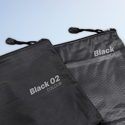 Frosted PVC Organizer with Net Divider – A5 Size 07