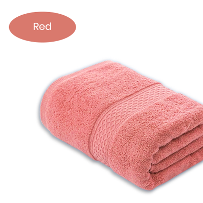 Full Cotton Bath Towel with Drawstring Pouch (1400x700) - 460g 06