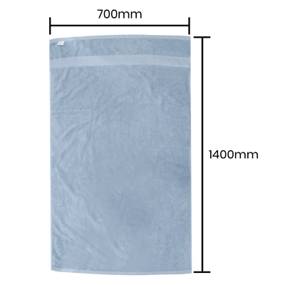 Full Cotton Bath Towel with Drawstring Pouch (1400x700) - 460g 11