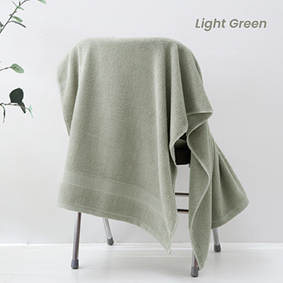 Full Cotton Bath Towel with Drawstring Pouch (1400×700) – 380g 06