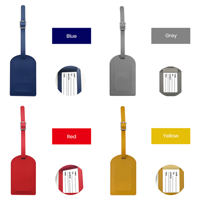 HIS PU Luggage Tag Holder 09