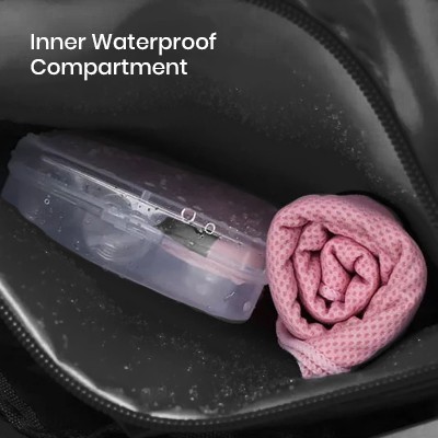 HYKE 2 Travel Nylon Duffel Two Way Bag 08