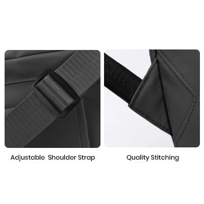 HYKE 2 Travel Nylon Duffel Two Way Bag 12