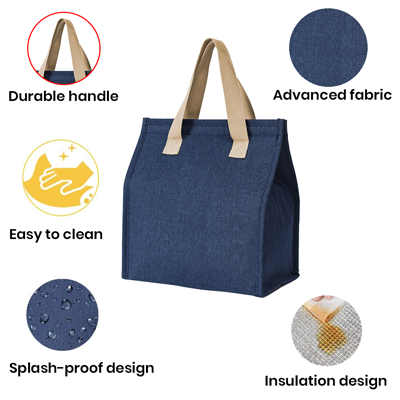 Insulated Thermal Polyester Lunch Cooler Bag – M 07