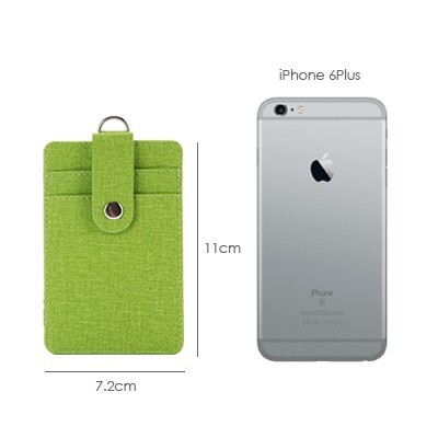 Korea Fabric ID Holder with Snap Closure 06