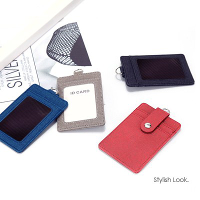 Korea Fabric ID Holder with Snap Closure 09