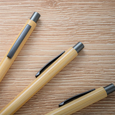 LANEY Bamboo Press Action Ball Pen 05