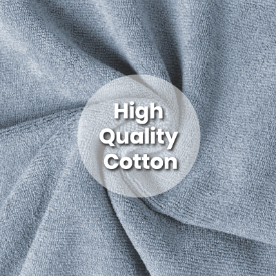 LUFY Full Cotton Bath Towel with Drawstring Pouch (1400x700) - 380g 07