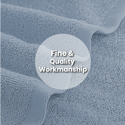 LUFY Full Cotton Bath Towel with Drawstring Pouch (1400x700) - 380g 08