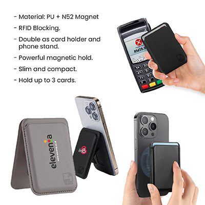 MAG - Magnetic RFID Block Card Case 12