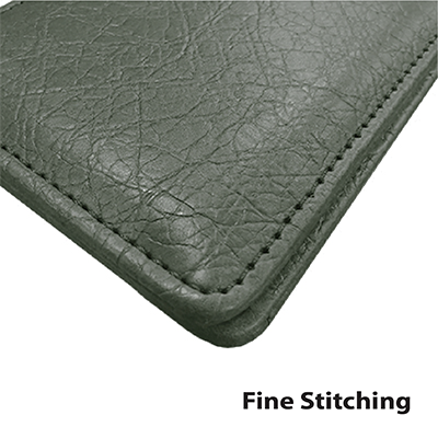 Magnetic PU ID Holder Flip Open Wallet 08