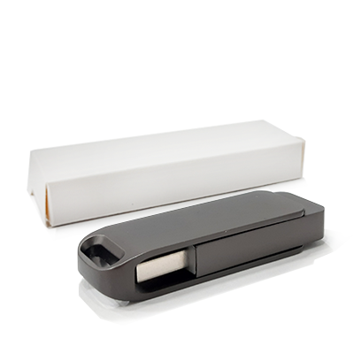 Metal Swing Black USB Flash Drive - 16GB 06