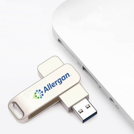 Metal Swing Silver USB flash drive - 16GB 05