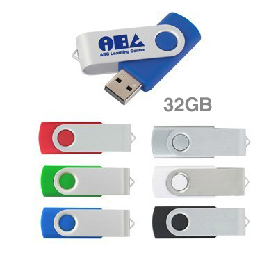 Metal Swivel Color Coated USB Flash Drive - 32GB 05